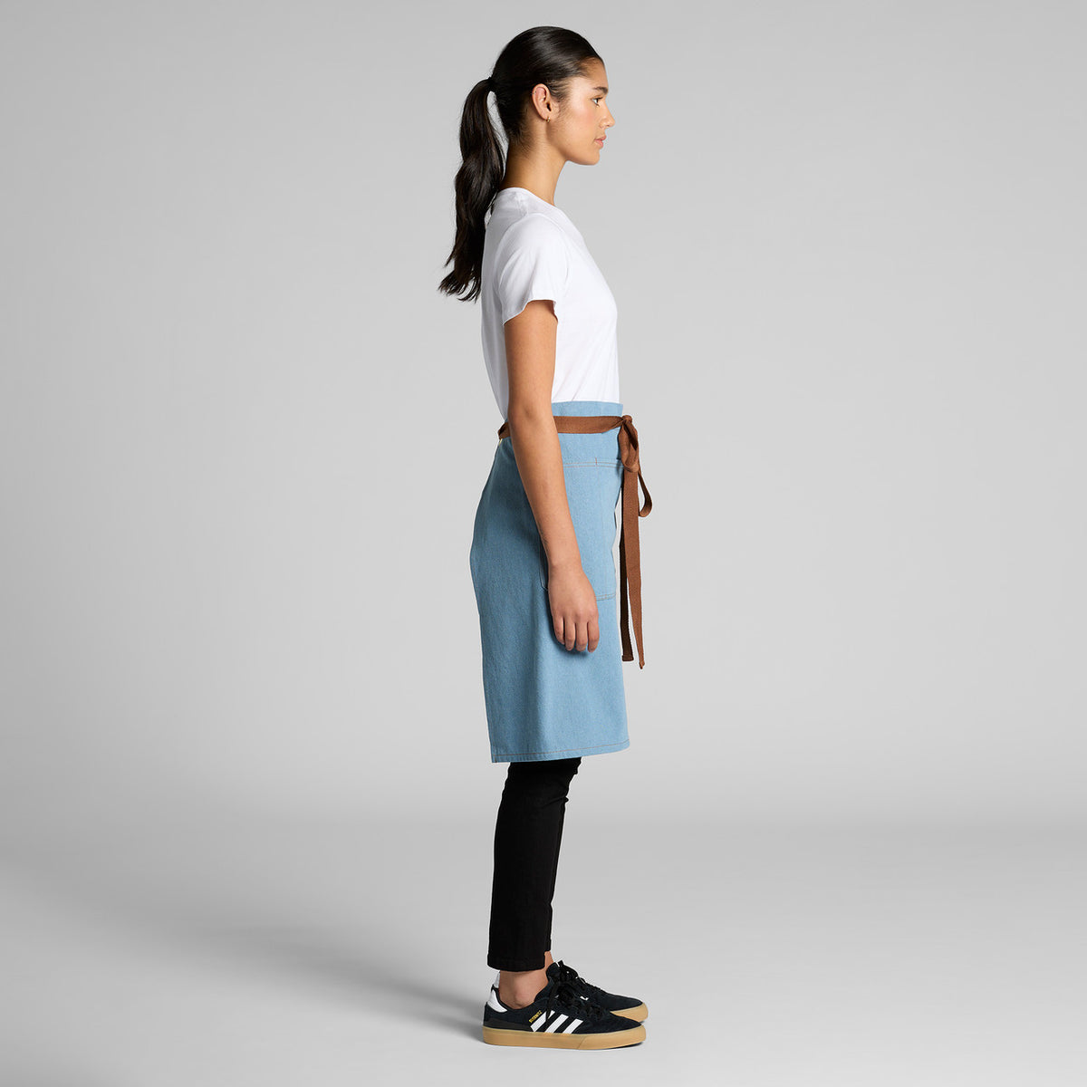AS Colour Denim Half Apron 1085