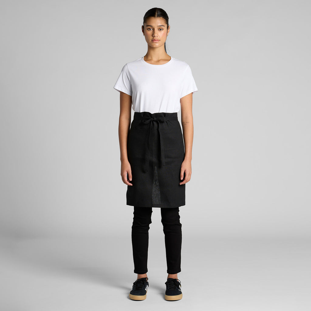 AS Colour Linen Half Apron 1087