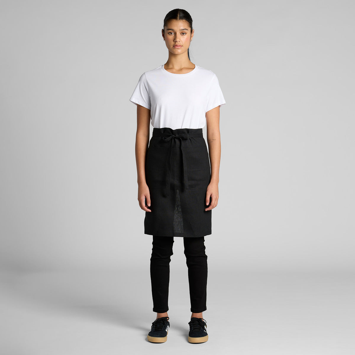 AS Colour Linen Half Apron 1087