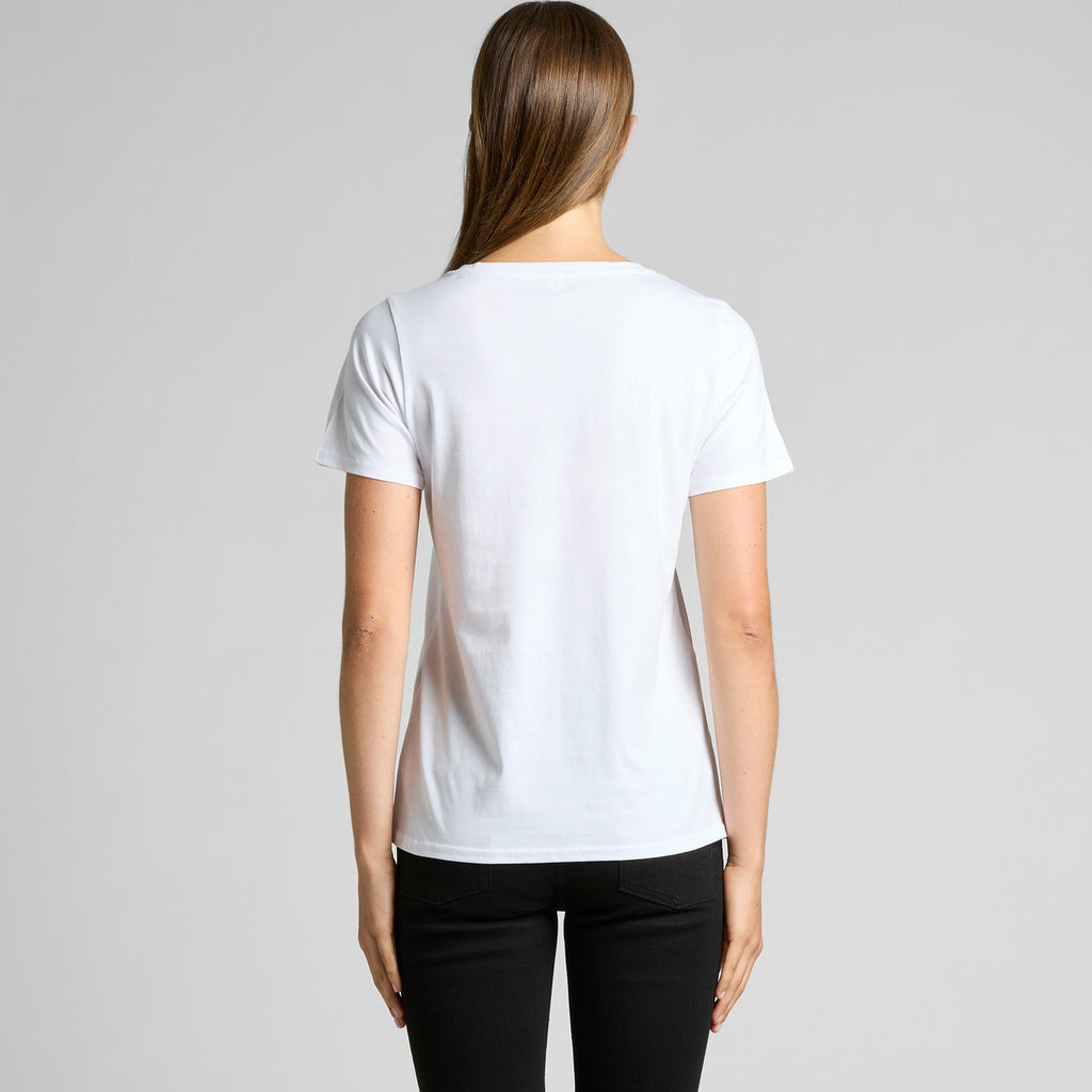 AS Colour Wo's Shallow Scoop Tee 4011