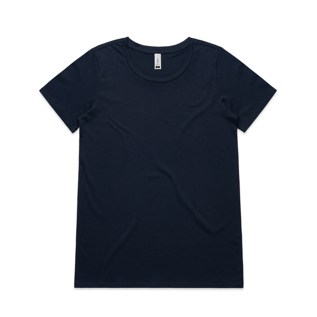 AS Colour Wo's Shallow Scoop Tee 4011