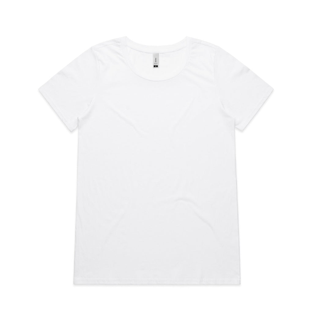 AS Colour Wo's Shallow Scoop Tee 4011