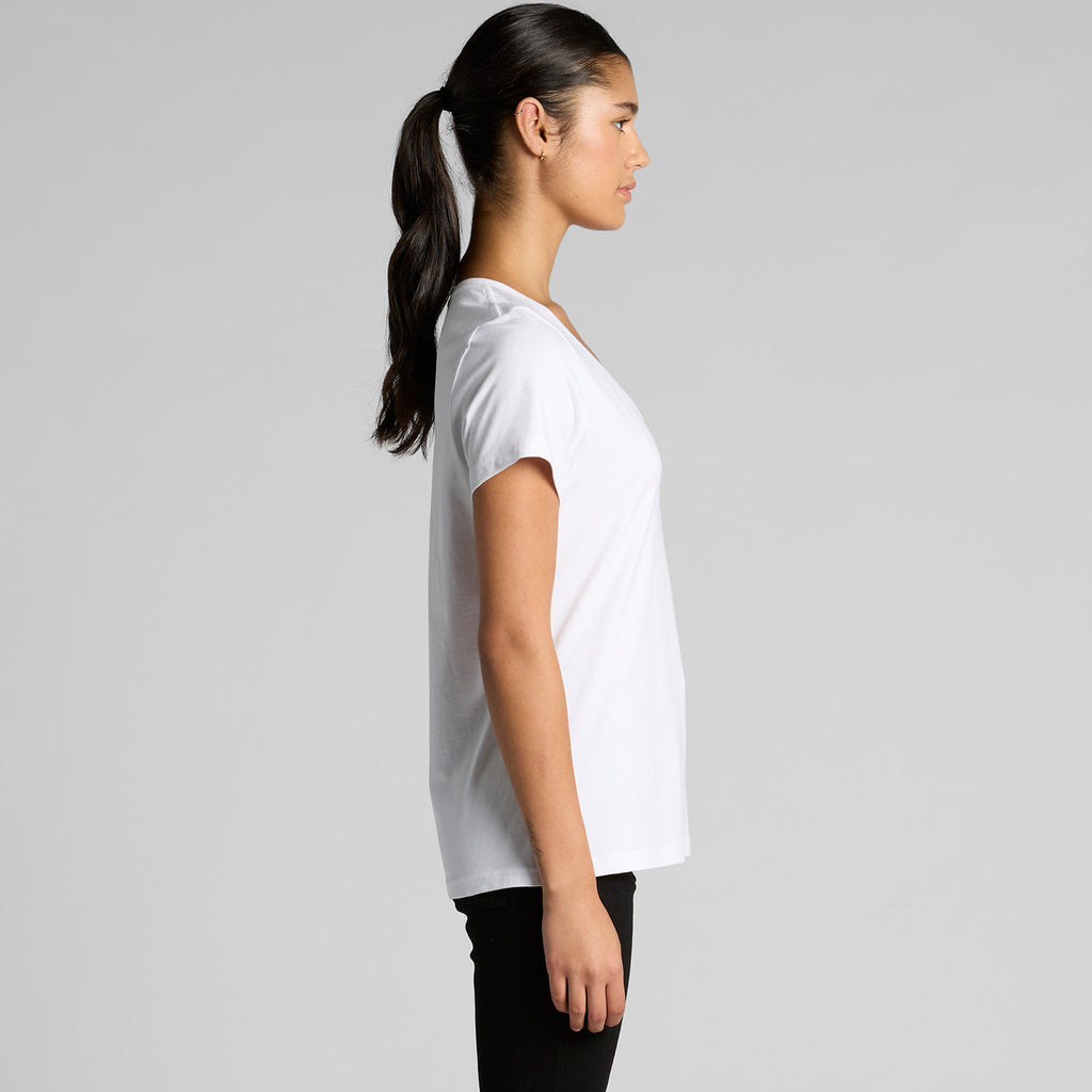 AS Colour Wo's Maple V Neck Tee 4023