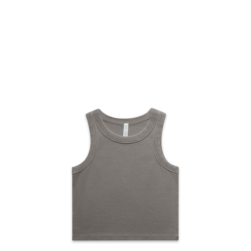 AS Colour Wo's Faded Organic Rib Crop Tank 4035