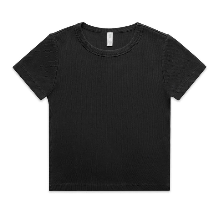 AS Colour Wo's Faded Organic Rib Tee 4036