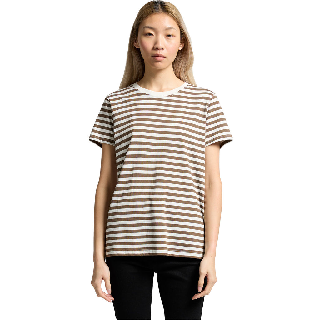 AS Colour Wo's Maple Stripe Tee 4037