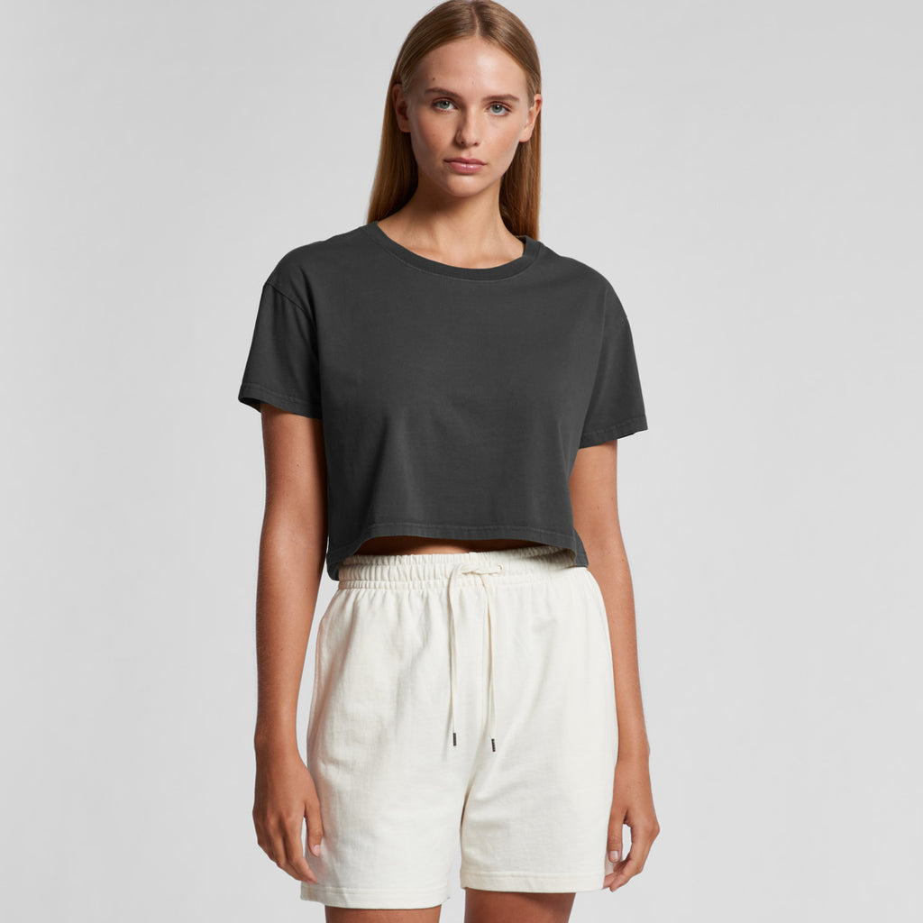 AS Colour Wo's Faded Crop Tee 4062F
