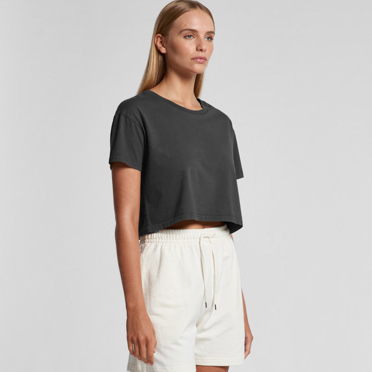 AS Colour Wo's Faded Crop Tee 4062F