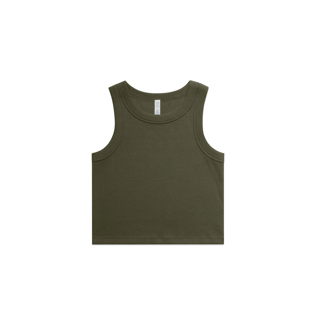 AS Colour Wo's Organic Rib Crop Tank 4064G