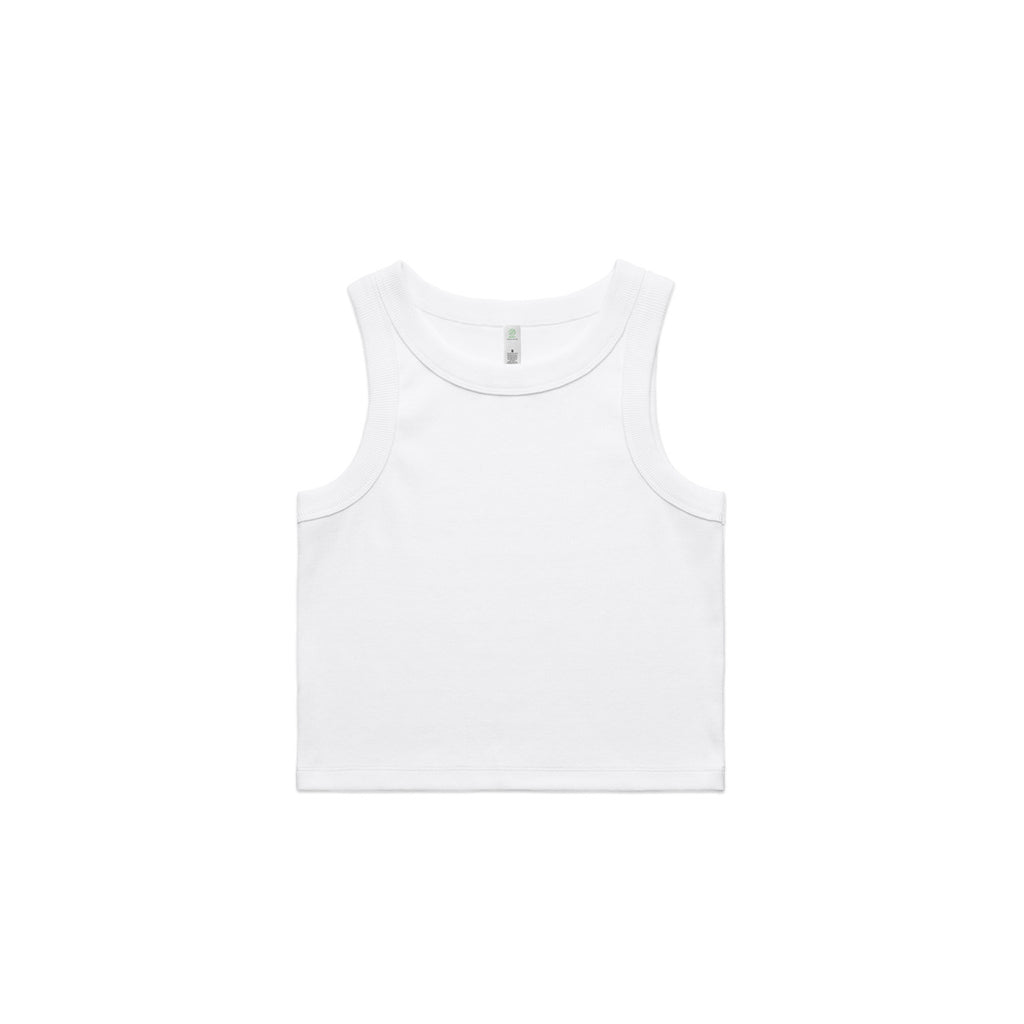 AS Colour Wo's Organic Rib Crop Tank 4064G