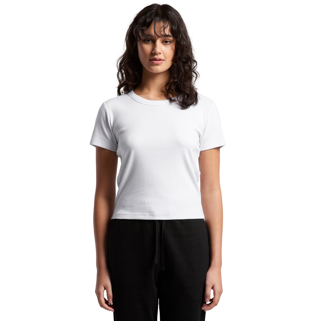 AS Colour Wo's Organic Rib Baby Tee 4074