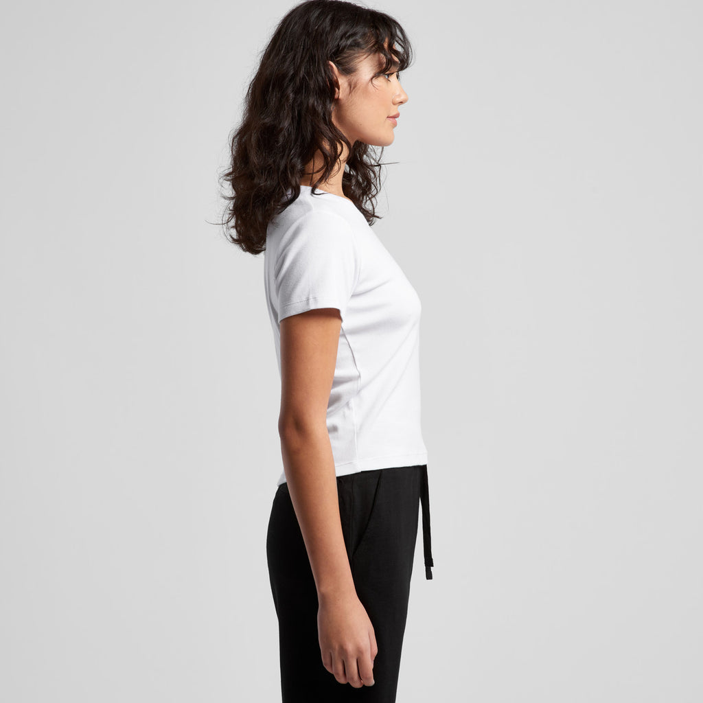 AS Colour Wo's Organic Rib Baby Tee 4074
