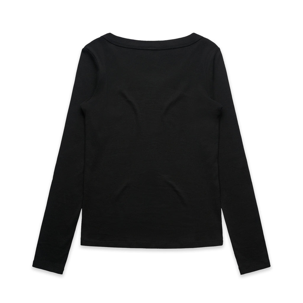 AS Colour Wo's Organic Baby Rib L/S Tee 4075