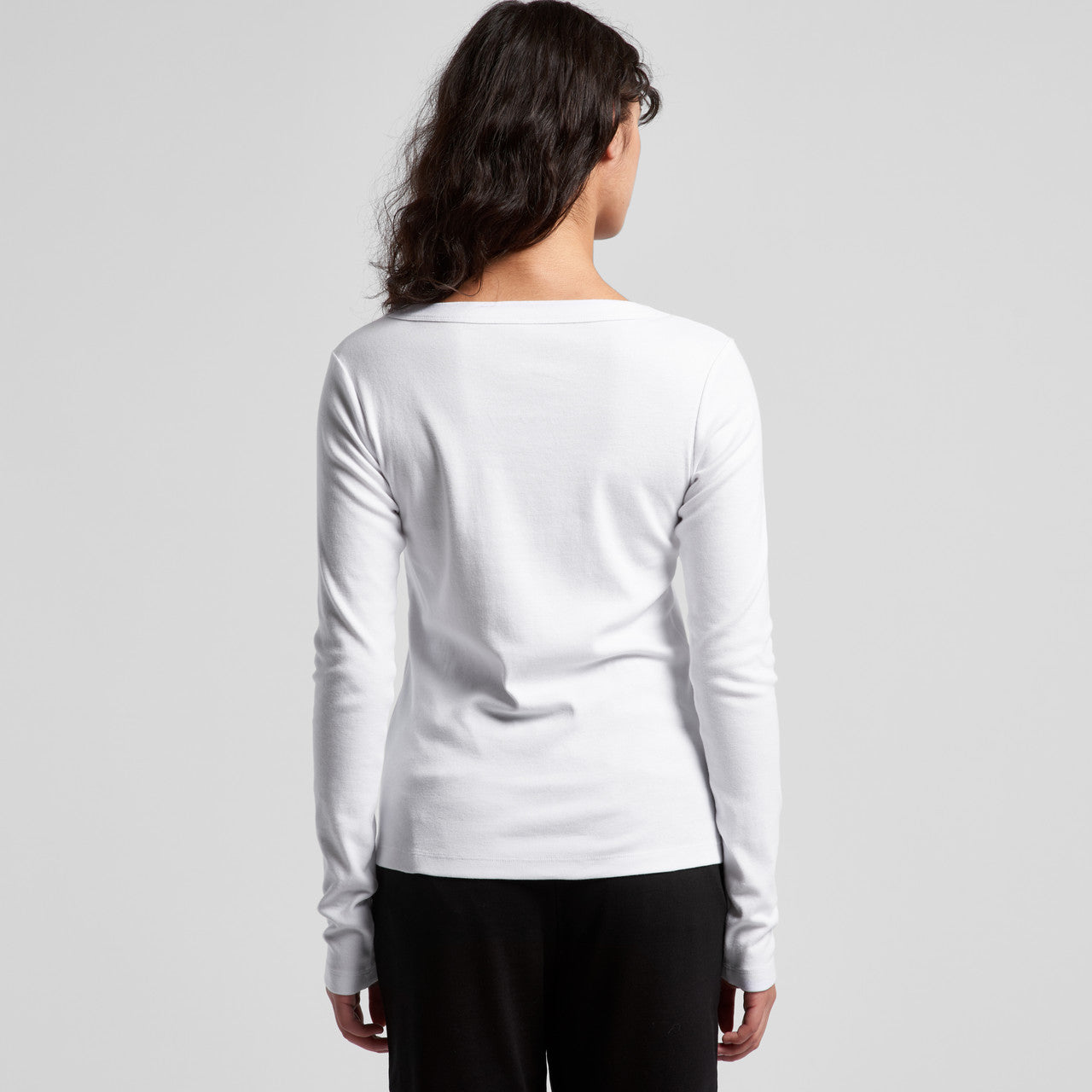 AS Colour Wo's Organic Baby Rib L/S Tee 4075