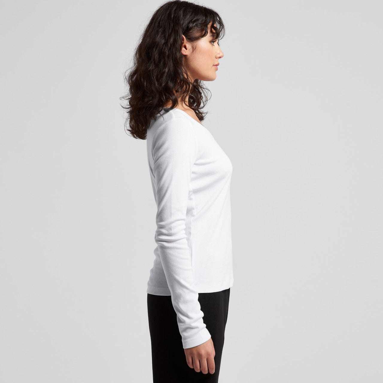 AS Colour Wo's Organic Baby Rib L/S Tee 4075