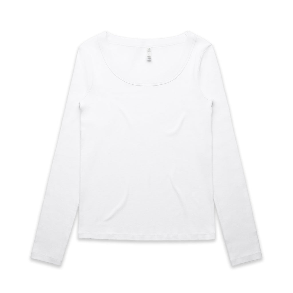 AS Colour Wo's Organic Baby Rib L/S Tee 4075