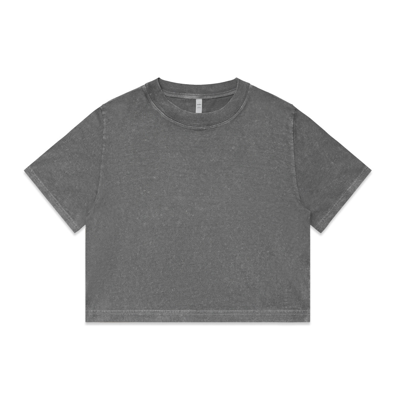 AS Colour Wo's Stone Wash Heavy Crop Tee 4086
