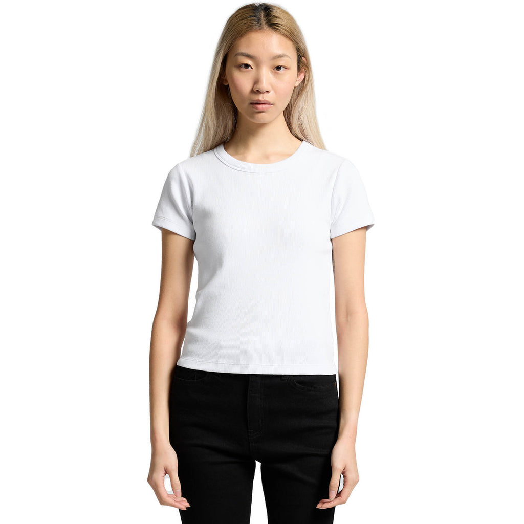 AS Colour Wo's Organic Rib Tee 4092G