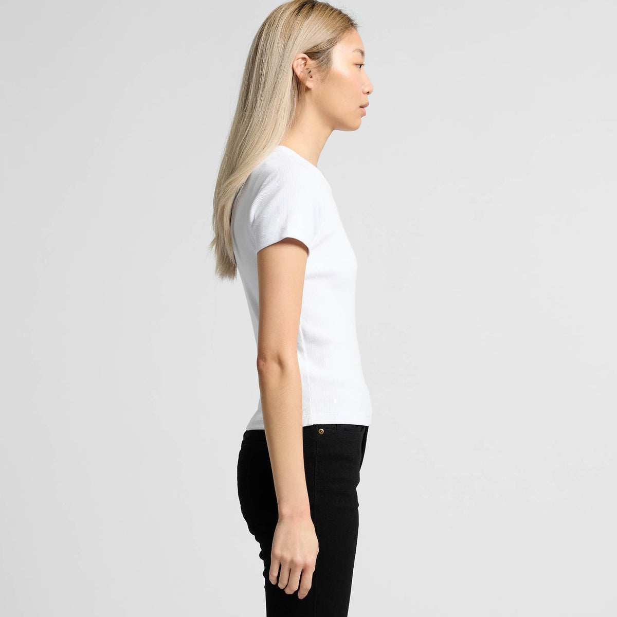 AS Colour Wo's Organic Rib Tee 4092G