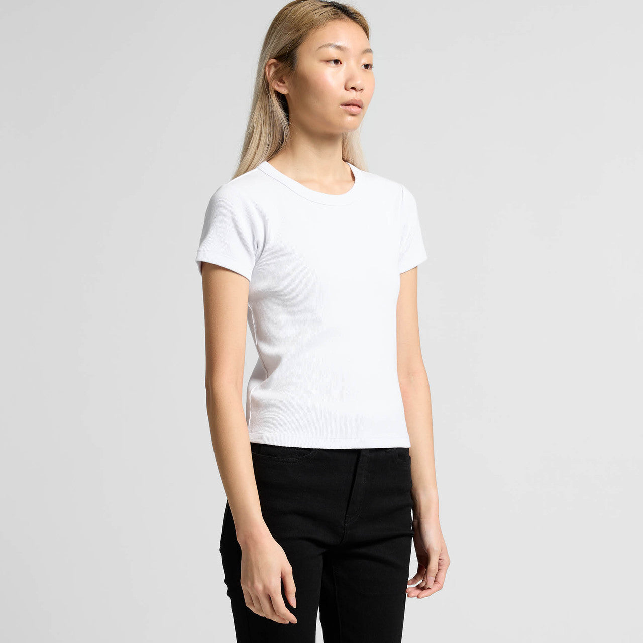 AS Colour Wo's Organic Rib Tee 4092G