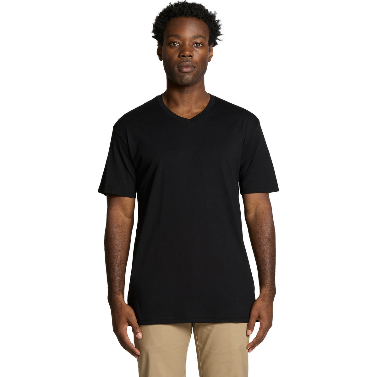 AS Colour Staple V Neck Tee 5001V