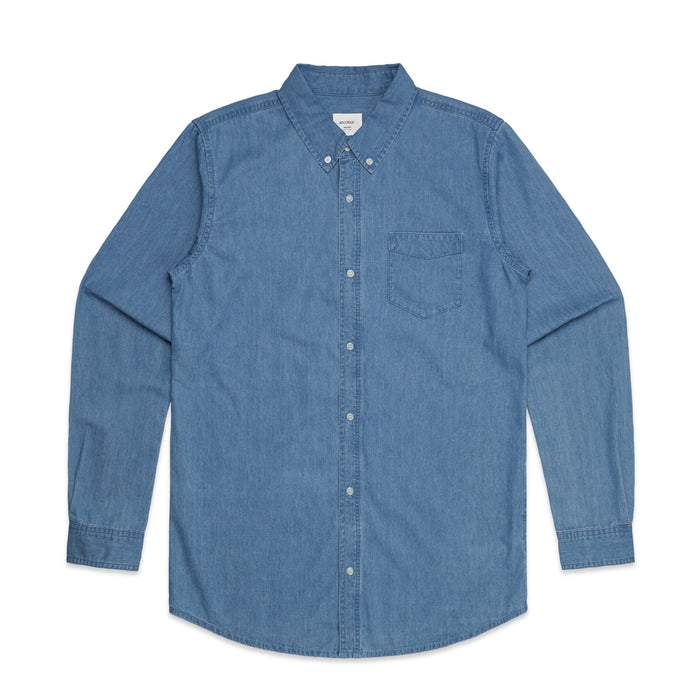 AS Colour Blue Denim Shirt 5409