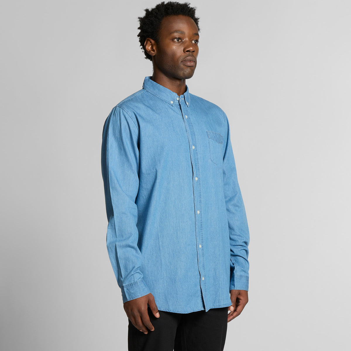 AS Colour Blue Denim Shirt 5409