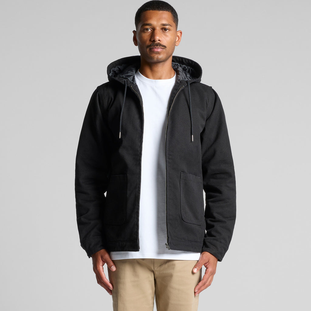 AS Colour Canvas Heavy Hooded Jacket 5529