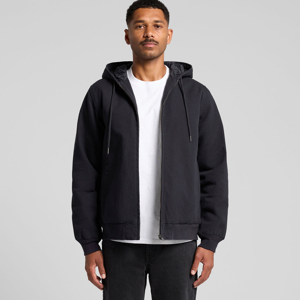 AS Colour Canvas Bomber Hood Jacket 5532