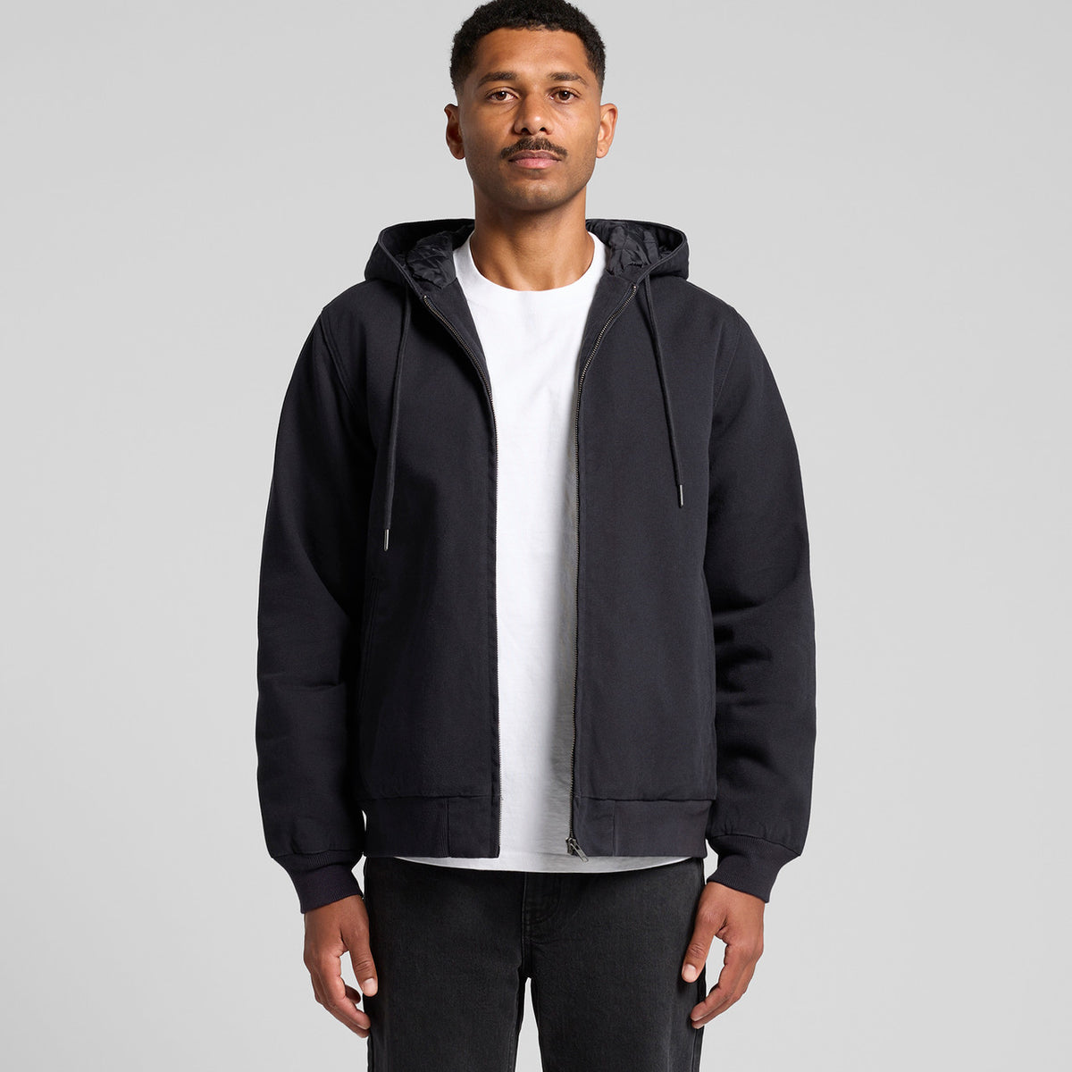 AS Colour Canvas Bomber Hood Jacket 5532