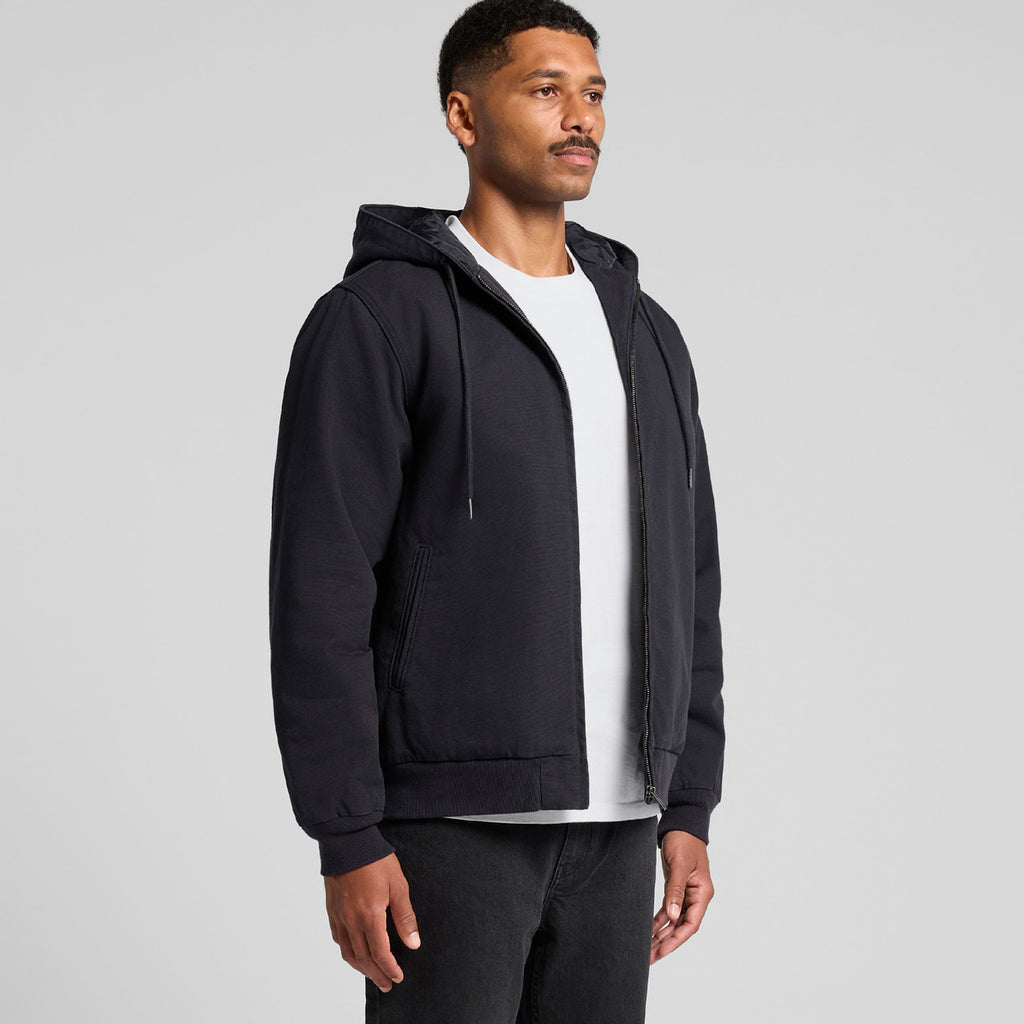 AS Colour Canvas Bomber Hood Jacket 5532