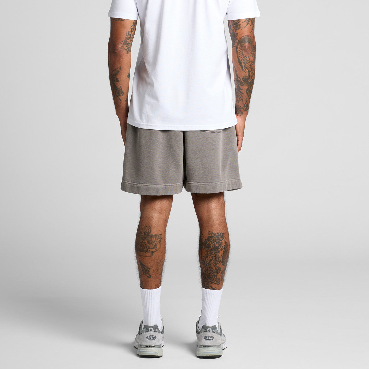 AS Colour Relax Faded Track Shorts 18" 5939