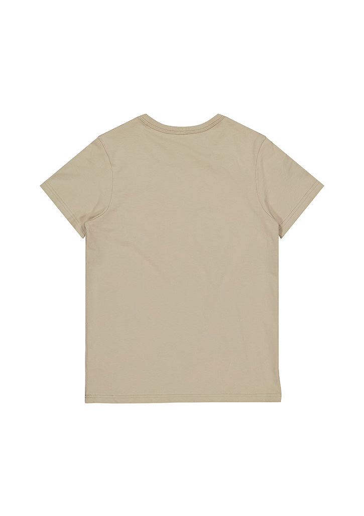 Womens Basis Short Sleeve Tee - Biscuit