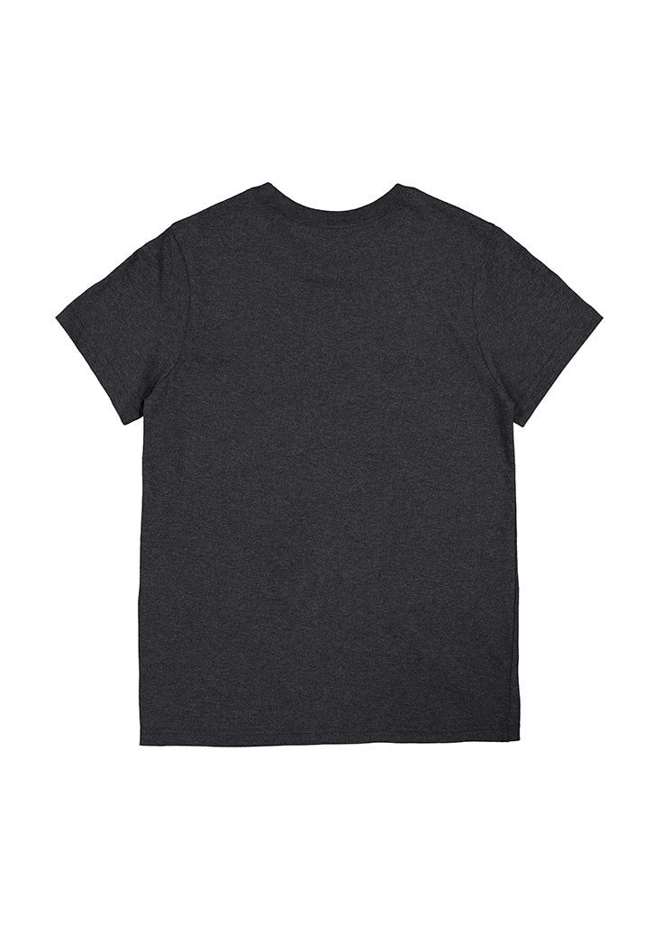 Womens Basis Short Sleeve Tee - Charcoal Marle