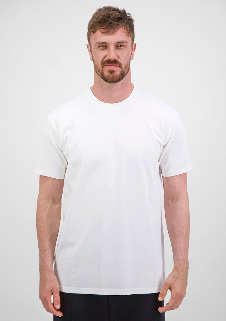 Mens Everyday Short Sleeve Tee - Ecru