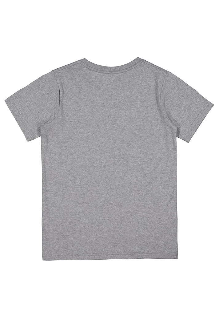 Kids Basis Short Sleeve Tee - Grey Marle