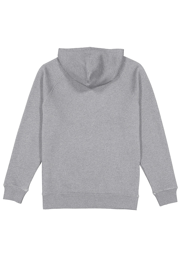 Mens Basis Hoodie - Grey Marle