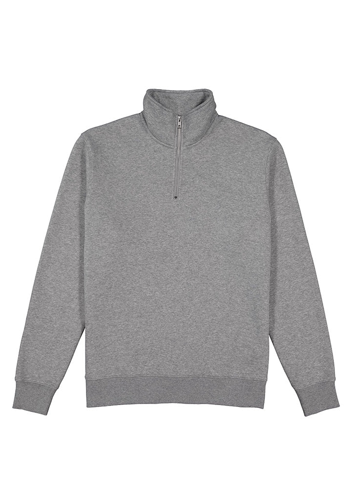Mens Everyday 1/4 Zip - Grey Marle