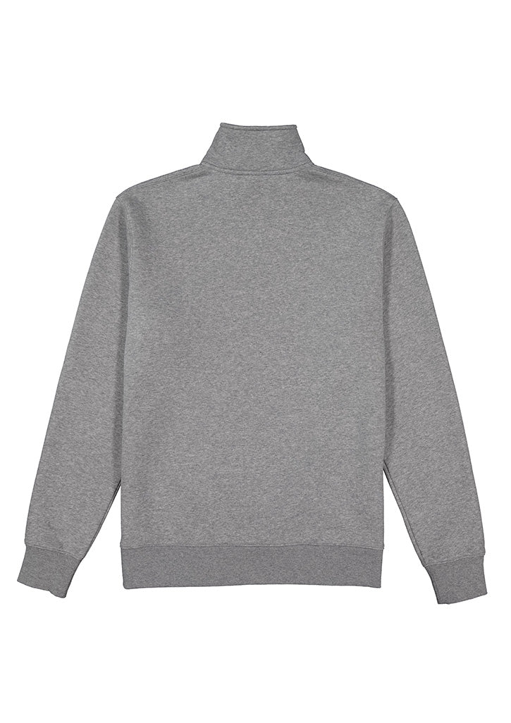 Mens Everyday 1/4 Zip - Grey Marle