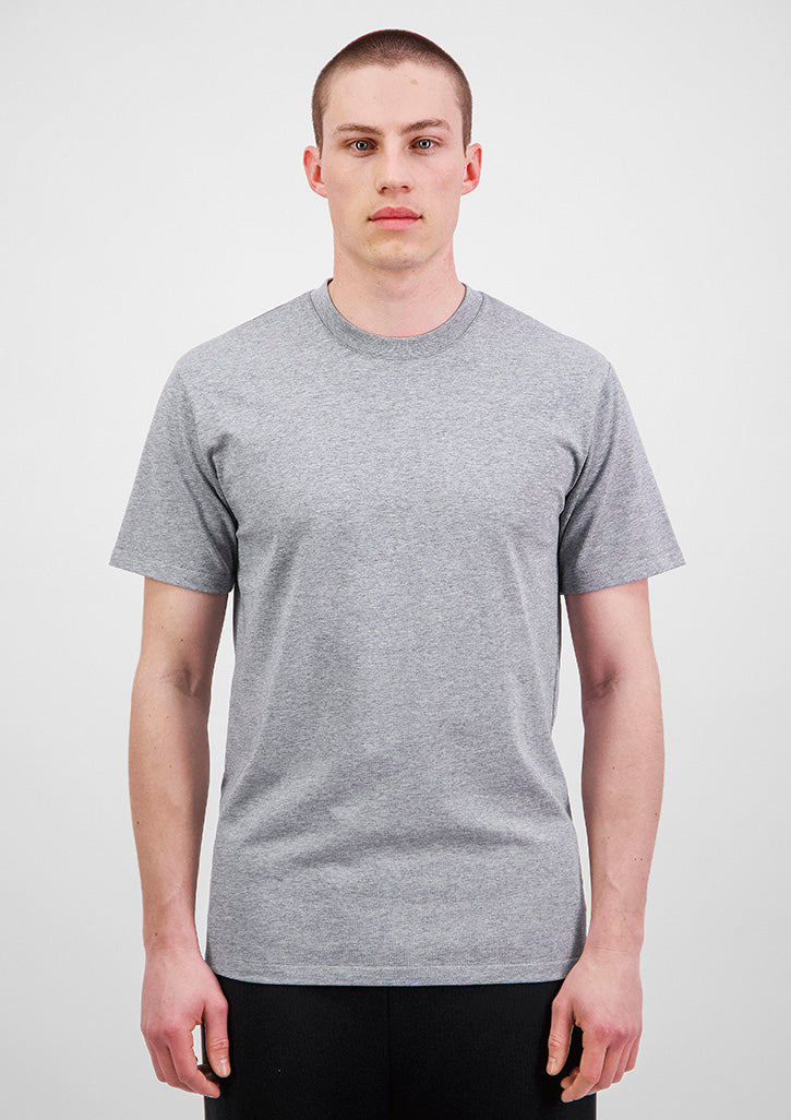 Mens Everyday Short Sleeve Tee - Grey Marle