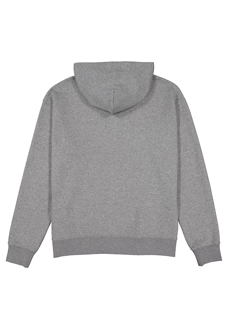 Mens Everyday Zip Hoodie - Grey Marle
