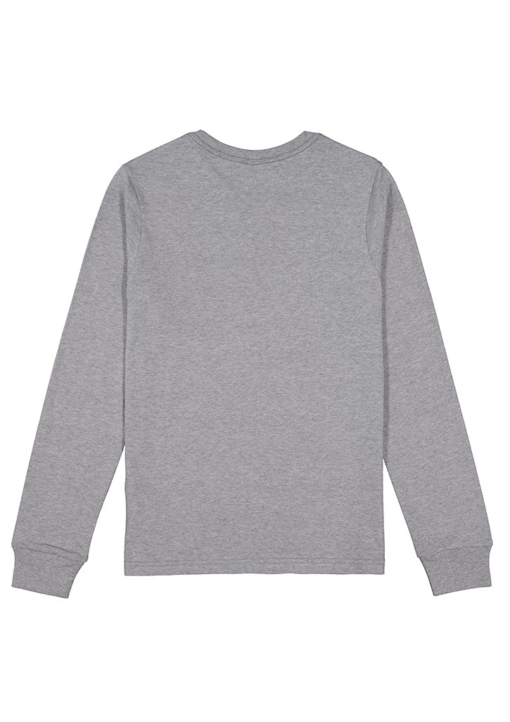 Womens Basis Long Sleeve Tee - Grey Marle