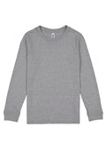 Youth Basis Long Sleeve Tee - Grey Marle