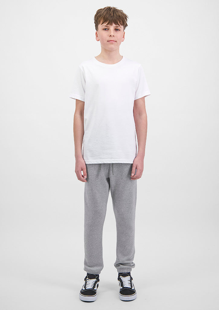 Youth Basis Track-Pant - Grey Marle
