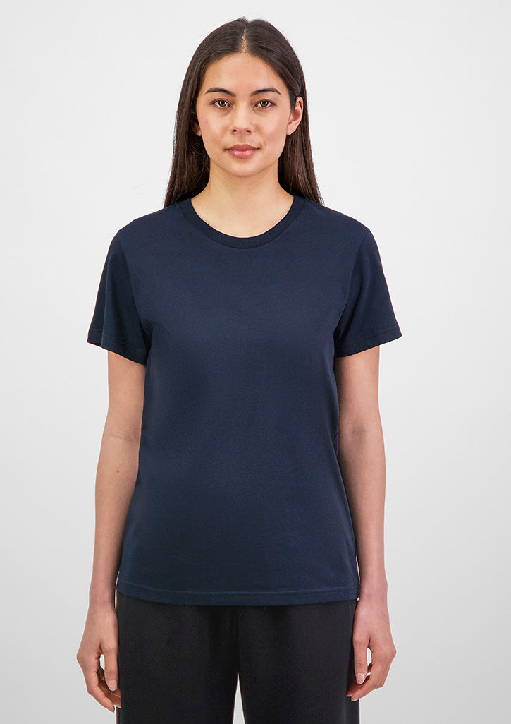Womens Basis Short Sleeve Tee - Navy