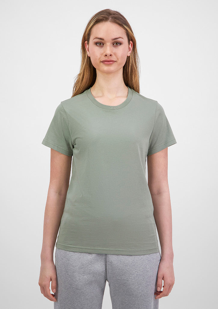 Womens Basis Short Sleeve Tee - Pistachio