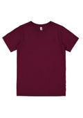 Kids Basis Short Sleeve Tee - Plum