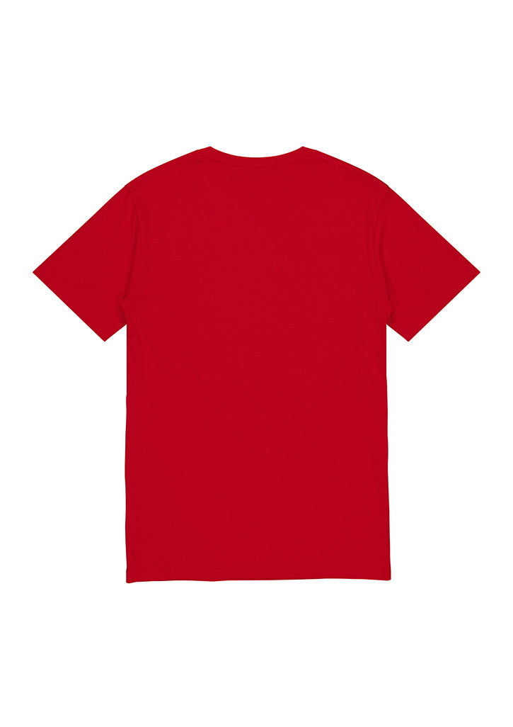 Mens Basis Short Sleeve Tee - Red