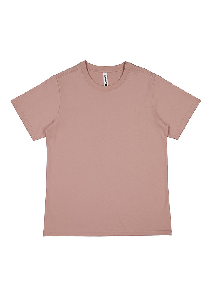 Womens Everyday Short Sleeve Tee - Washed Pink