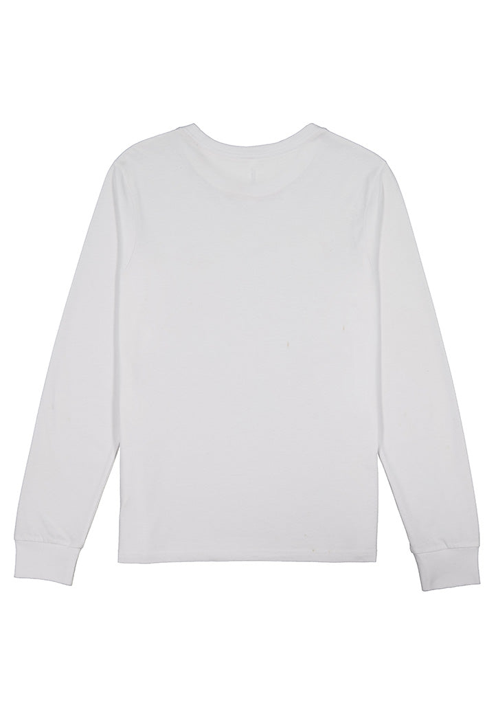 Womens Basis Long Sleeve Tee - White